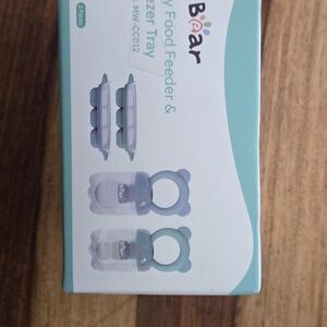 Bear Baby Food Feeder & Freezer Tray